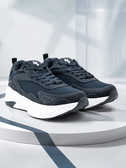 Men's Grey Solid Casual Shoes