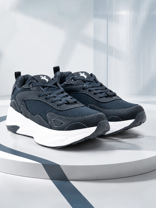 Men's Grey Solid Casual Shoes