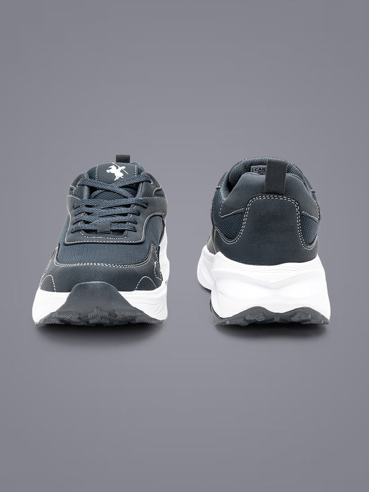Men's Grey Solid Casual Shoes