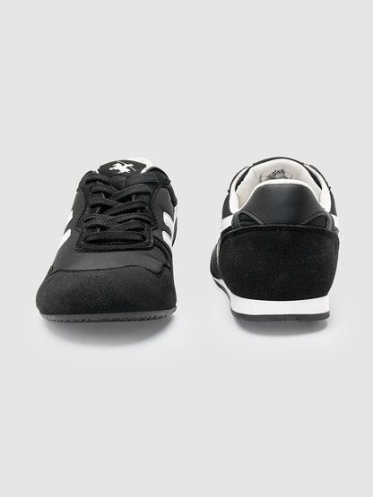 Cantabil Men’s Black Colorblock Casual Sneakers