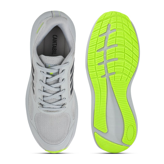 Casual Sports Shoes for Men | Lightweight & Comfortable with Cushioned Insole Flynet Upper Phylon Sole Slip on Closure.