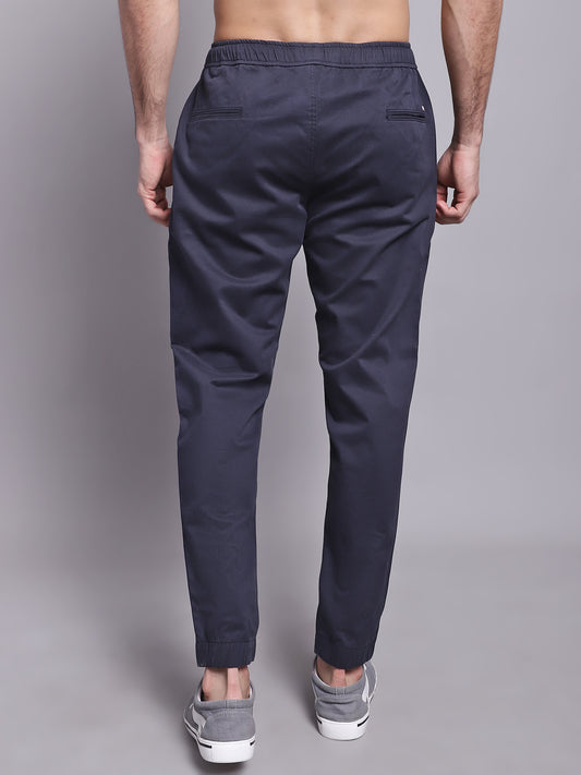 Cantabil Men Navy Blue Jogger (7137857863819)