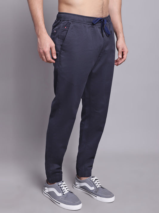 Cantabil Men Navy Blue Jogger (7137857863819)