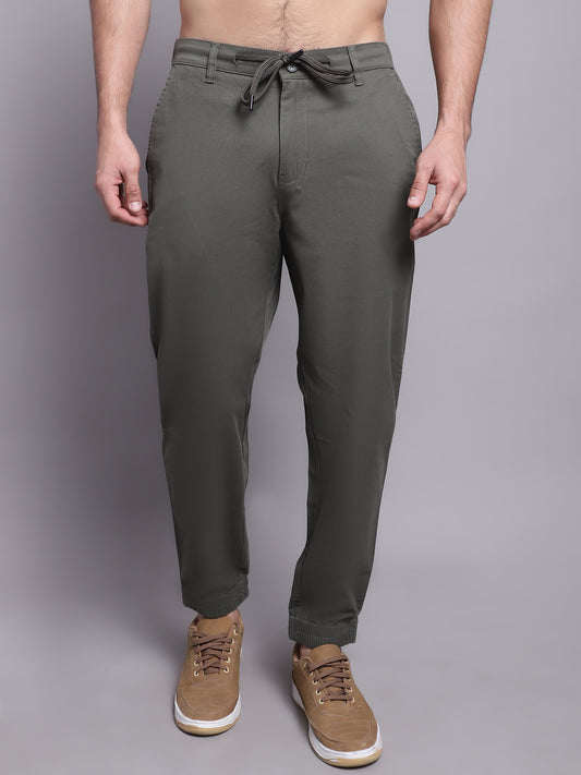 Cantabil Men Olive Green Jogger (7137865334923)