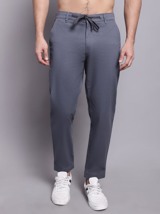 Cantabil Men Grey Casual Jogger (7137856946315)