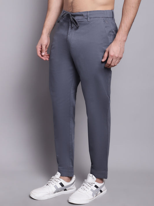 Cantabil Men Grey Casual Jogger (7137856946315)