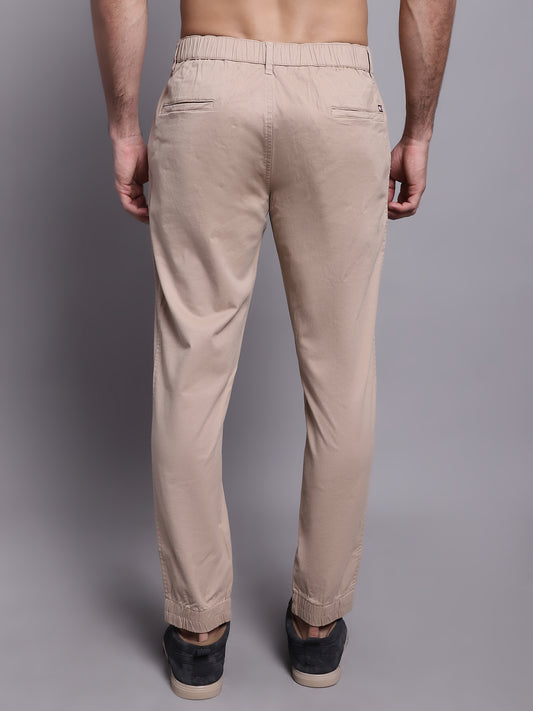 Cantabil Men Khaki Jogger (7137856159883)