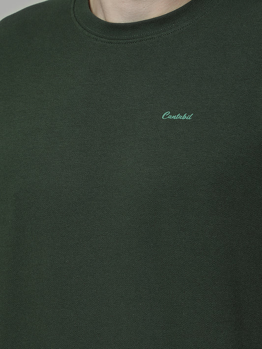 Lounge Set for Men | Winter Wear Round Necck with Poly Cotton Fabric Solid Pattern