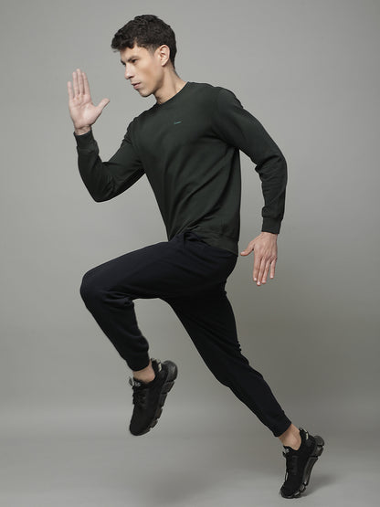 Lounge Set for Men | Winter Wear Round Necck with Poly Cotton Fabric Solid Pattern