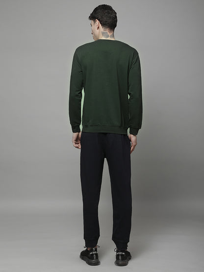 Lounge Set for Men | Winter Wear Round Necck with Poly Cotton Fabric Solid Pattern