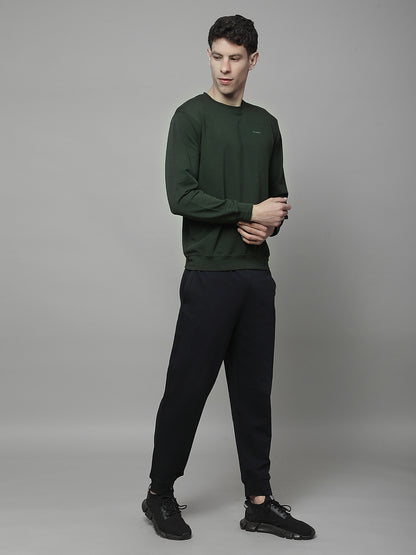 Lounge Set for Men | Winter Wear Round Necck with Poly Cotton Fabric Solid Pattern