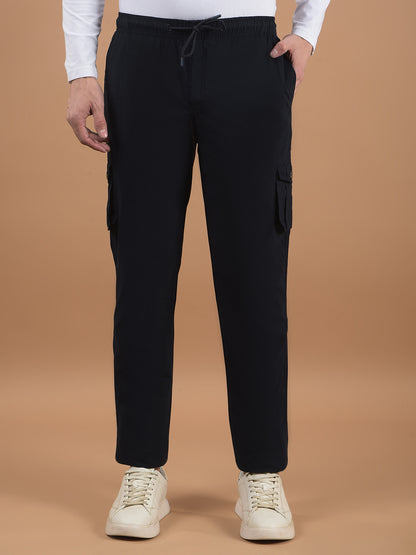 Men's Solid Navy Lower