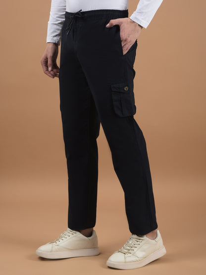 Men's Solid Navy Lower