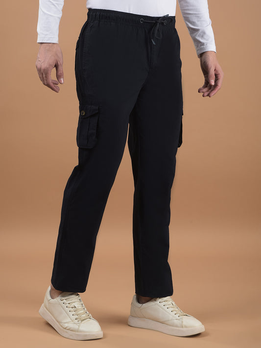 Men's Solid Navy Lower