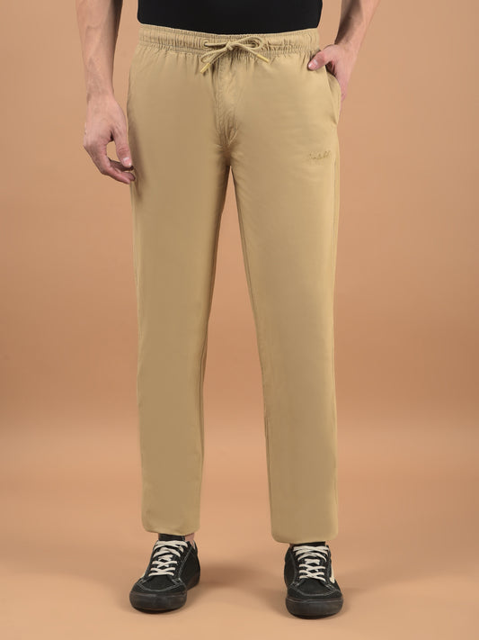 Men's Solid Light Khaki Lower