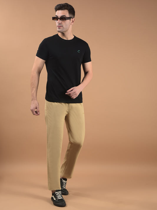 Men's Solid Light Khaki Lower