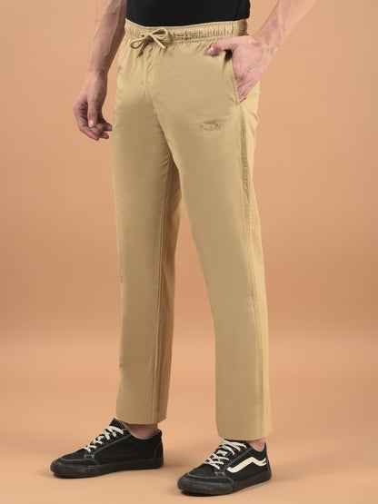 Men's Solid Light Khaki Lower