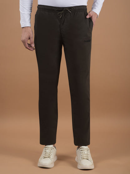 Men's Solid Olive Lower