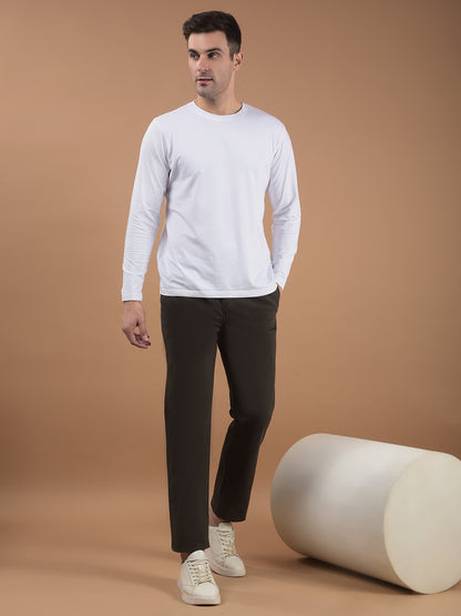 Men's Solid Olive Lower