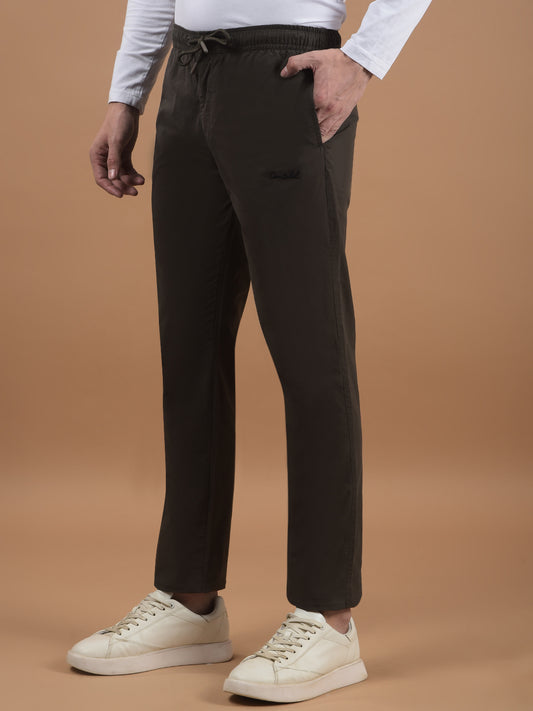 Men's Solid Olive Lower