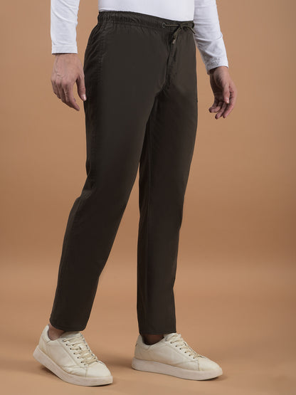 Men's Solid Olive Lower