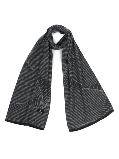 Men's Grey Fashion All over stripe Muffler