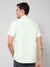 Cantabil Men Cotton Solid Light Green Half Sleeve Casual Shirt for Men with Pocket (7112553857163)