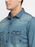 Cantabil Men Cotton Solid Blue Full Sleeve Casual Shirt for Men with Pocket (6729650471051)