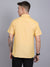 Cantabil Men Cotton Blend Striped Lemon Half Sleeve Casual Shirt for Men with Pocket (6853567807627)