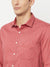 Cantabil Cotton Printed Pink Full Sleeve Casual Shirt for Men with Pocket (6816210813067)