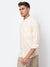 Cantabil Cotton Self Design Lemon Full Sleeve Casual Shirt for Men with Pocket (6928005693579)