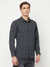 Cantabil Cotton Printed Black Full Sleeve Casual Shirt for Men with Pocket (6816193872011)