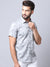 Cantabil Cotton Printed Grey Half Sleeve Casual Shirt for Men with Pocket (7004057796747)