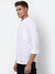 Cantabil Cotton Solid White Full Sleeve Casual Shirt for Men with Pocket (6928274718859)