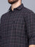 Cantabil Cotton Checkered Grey Full Sleeve Casual Shirt for Men with Pocket (7089918738571)