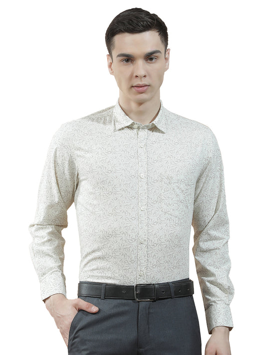 Casual Shirt for Men l Breathable & Soft with Color Fastness Slim Fit Cotton Fabric Printed Pattern