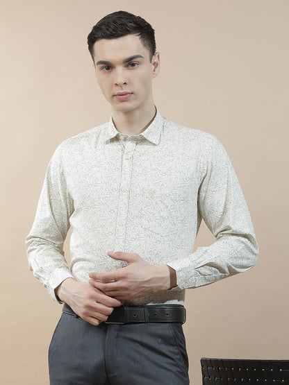 Casual Shirt for Men l Breathable & Soft with Color Fastness Slim Fit  Cotton Fabric Printed Pattern