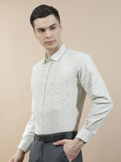 Casual Shirt for Men l Breathable & Soft with Color Fastness Slim Fit  Cotton Fabric Printed Pattern