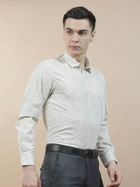 Casual Shirt for Men l Breathable & Soft with Color Fastness Slim Fit Cotton Fabric Printed Pattern