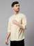 Cantabil Cotton Solid Beige Full Sleeve Casual Shirt for Men with Pocket (7113880240267)