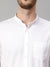 Cantabil Cotton Solid White Full Sleeve Casual Shirt for Men with Pocket (7114294100107)