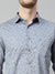 Cantabil Cotton Printed Grey Full Sleeve Casual Shirt for Men with Pocket (7114265788555)