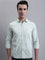 Cantabil Men Light Green Printed Full Sleeves Casual Shirt (7156396621963)