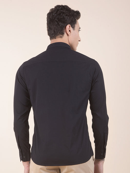 Casual Shirt for Men | Breathable & Soft with Color Fastness Slim Fit Pure Cotton Fabric Solid Pattern