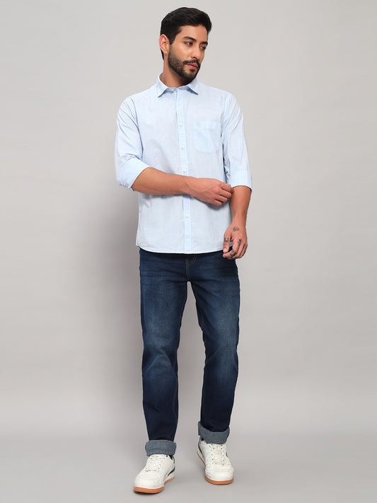 Casual Shirt for Men | Breathable & Soft with Color Fastness Regular Fit Spread Collar Neck Cotton Fabric Checkered Pattern