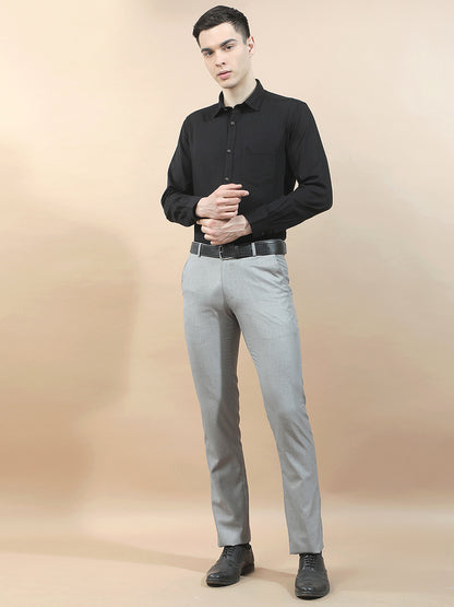 Casual Shirt for Men l Breathable & Soft with Color Fastness Slim Fit  Cotton Fabric Solid Pattern