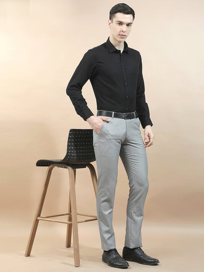 Casual Shirt for Men l Breathable & Soft with Color Fastness Slim Fit  Cotton Fabric Solid Pattern