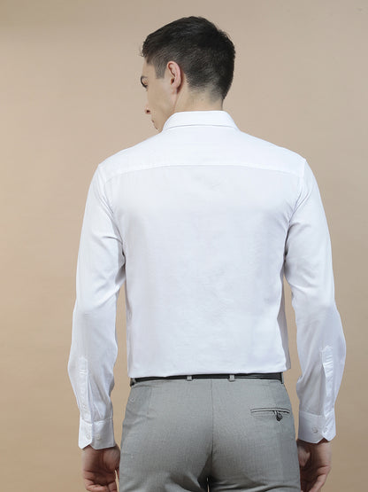Casual Shirt for Men l Breathable & Soft with Color Fastness Slim Fit  Cotton Fabric Solid Pattern
