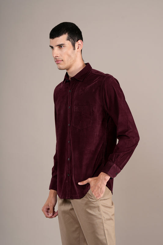 Casual Shirt for Men | Breathable & Soft with Color Fastness Regular Fit Spread Collar Neck Cotton Fabric Solid Pattern
