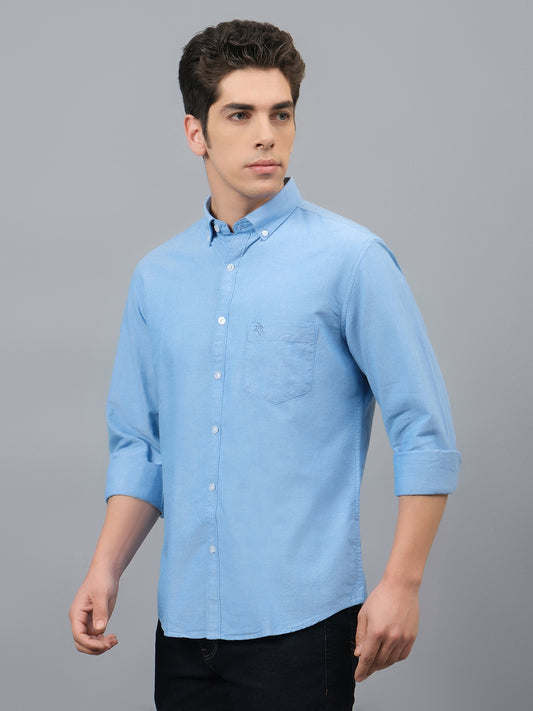 Casual Shirt for Men | Breathable & Soft with Color Fastness Regular Fit Spread Collar Neck Cotton Fabric Printed Pattern